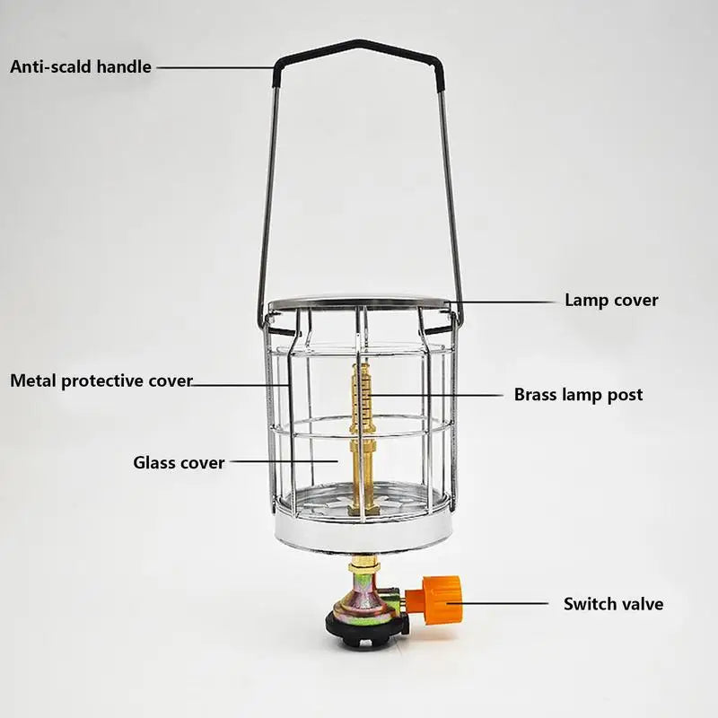 Gas Lamp Outdoor Camping Lantern Propane