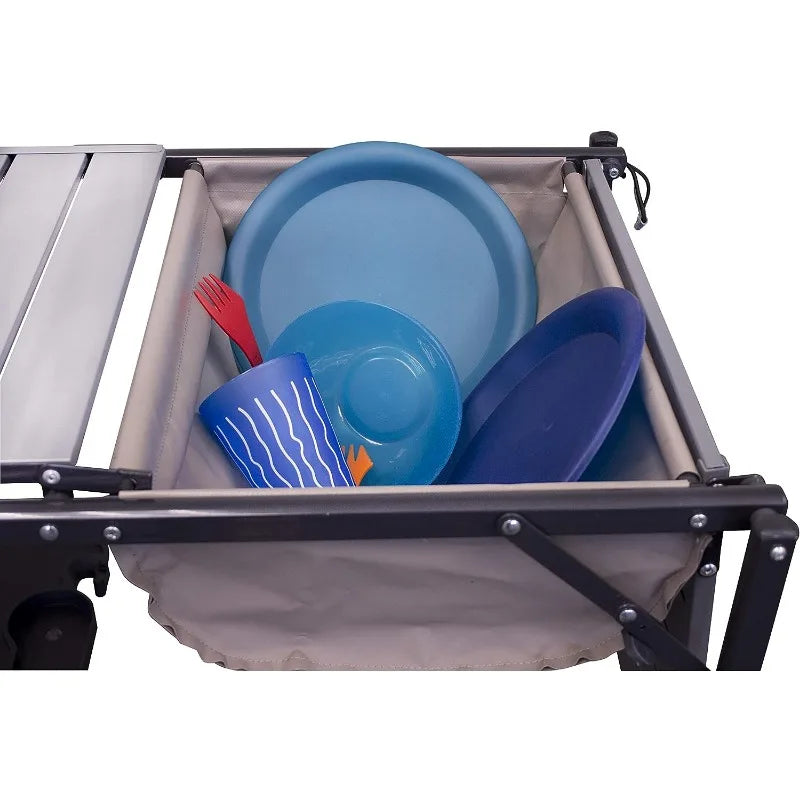 Master Cook Station, Portable Camp Kitchen Table