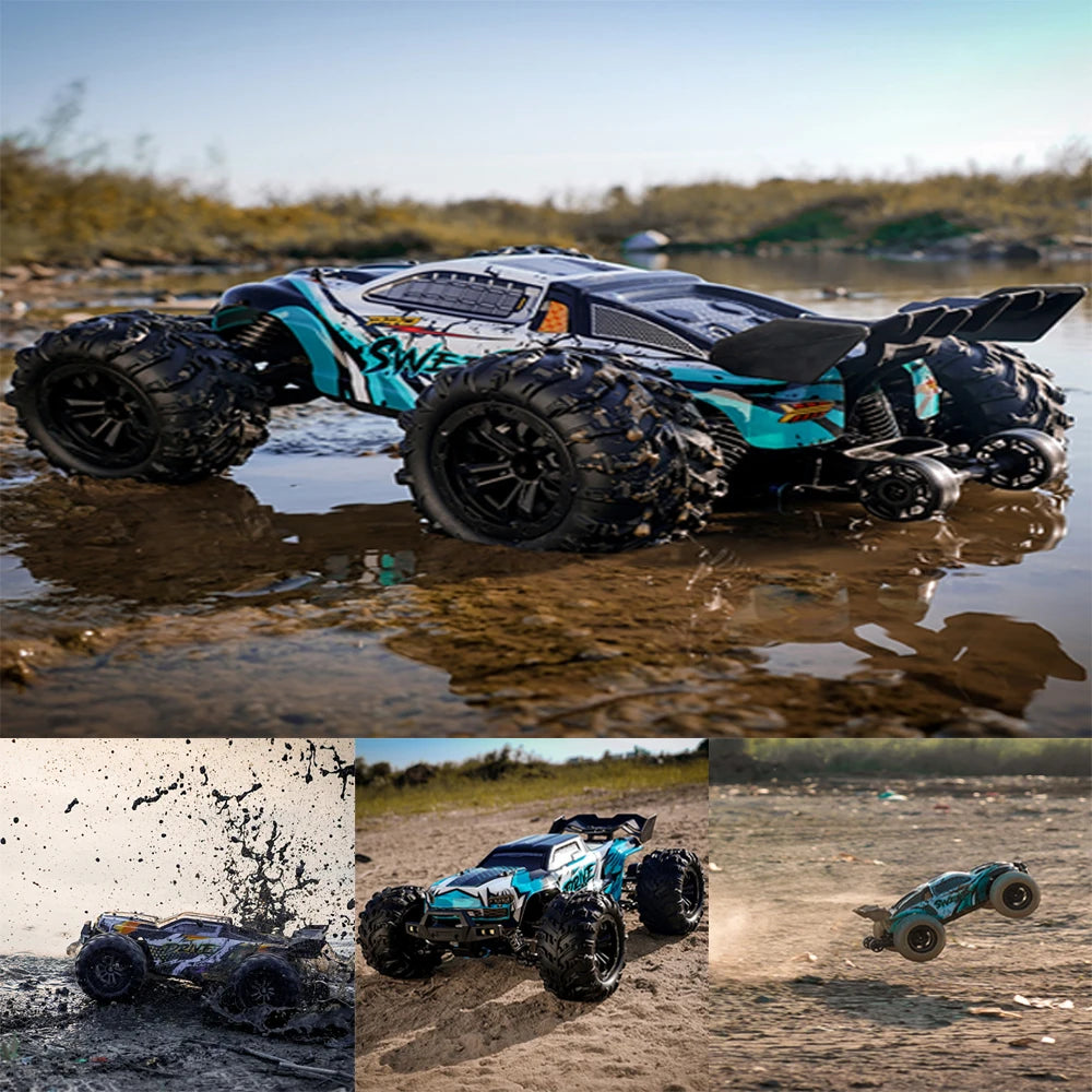 1:16 70KM/H 4WD RC Car With Led Lights