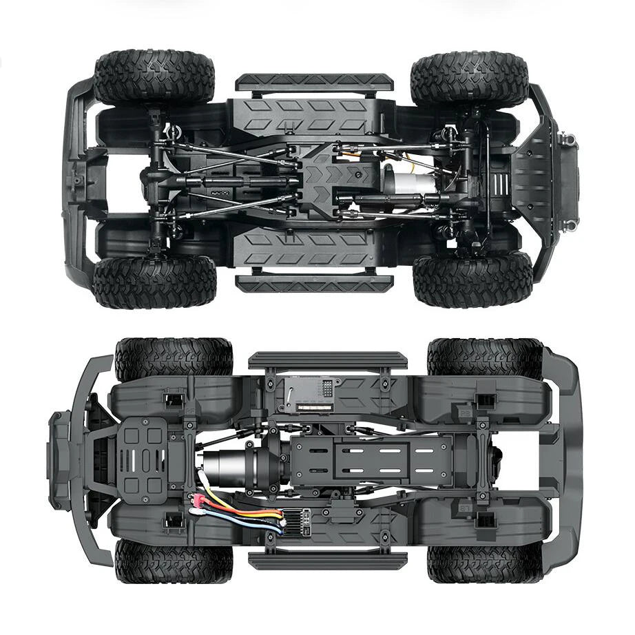 HB R1001 1/10 High Speed 4WD RTR RC Crawler With LED